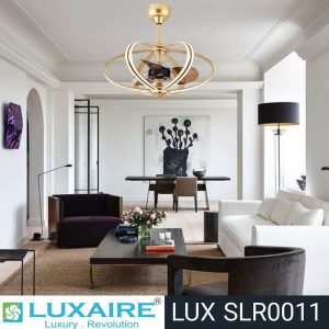 Pannacotta Fandelier LUX SLR0011 Luxaire BLDC Designer Fan / Fandelier
