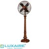 1. LUX 4006 Wooden Pedestal Fan