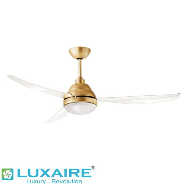 1. LUX 7078 gold Transparent Fan