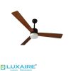 1. LUX AA0019 MB Teak Light Luxaire Decorative Fan