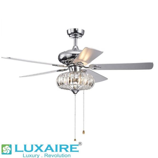 1. LUX C0010 Silver sgl chandelier