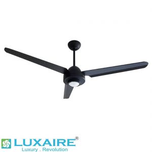 2. LUX 7060 black Fan with light