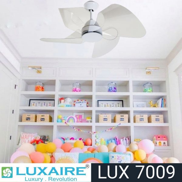 3. LUX 7097 Full transparent Fan LED Kids room